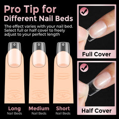 Luckyfairy decorated tips ready for nail art inspiring design versatility