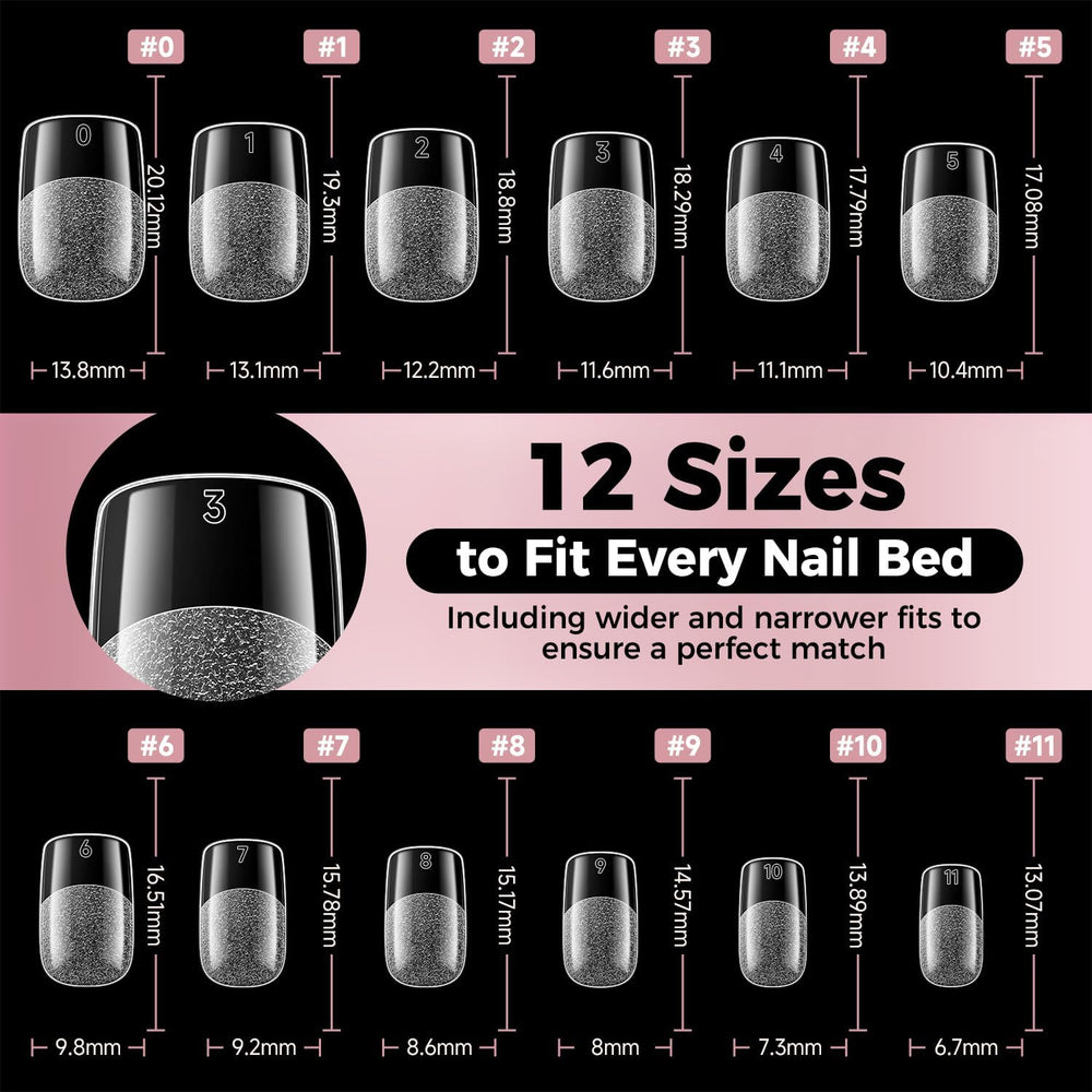 Luckyfairy glossy surface primed for gel polish and nail art application