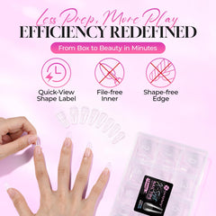 Luckyfairy reinforced tip detail that prevents bending and increases durability