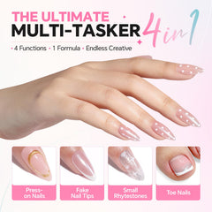 Luckyfairy remover micro-tip dispensing targeted drops for gentle removal