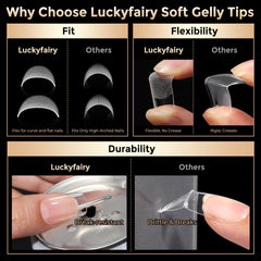 Luckyfairy scale comparison on hand showing accurate sizing guide