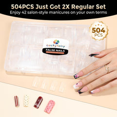 luckyfairy hand scale with tip illustrating size and length for customization
