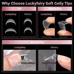 Luckyfairy tips next to a coin showing true size and scale