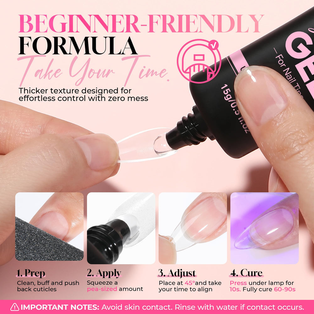 Luckyfairy tube next to a ruler showing 15ml size for travel and salon convenience