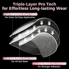 luckyfairy tri-layer core cross section demonstrating strength and lightness