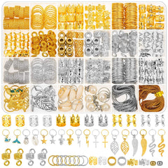 Lucomb front packaging showing full 324-piece gold and silver kit benefit organization