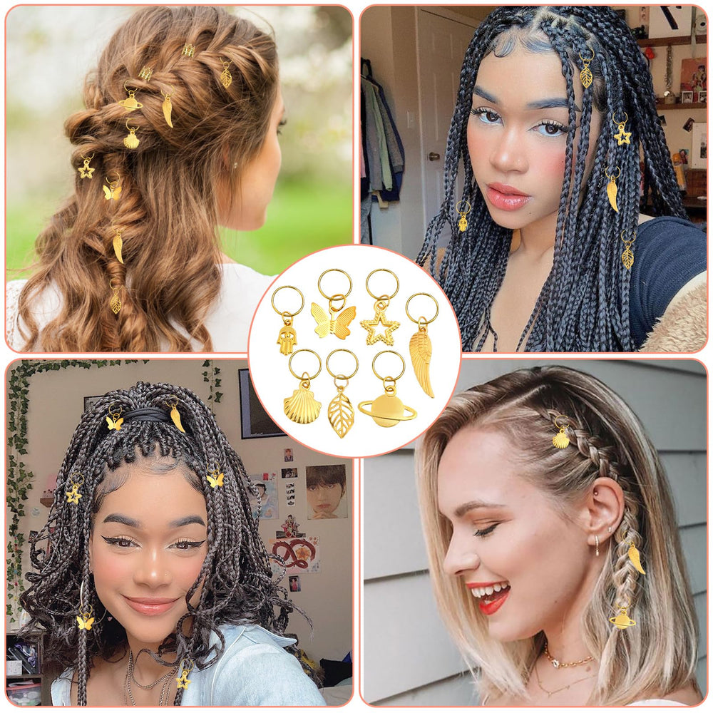 Lucomb styled on festival hair illustrating bold looks and creative flair