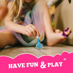 Lukax flower bottle close-up highlighting child-sized grip and playful shape benefits