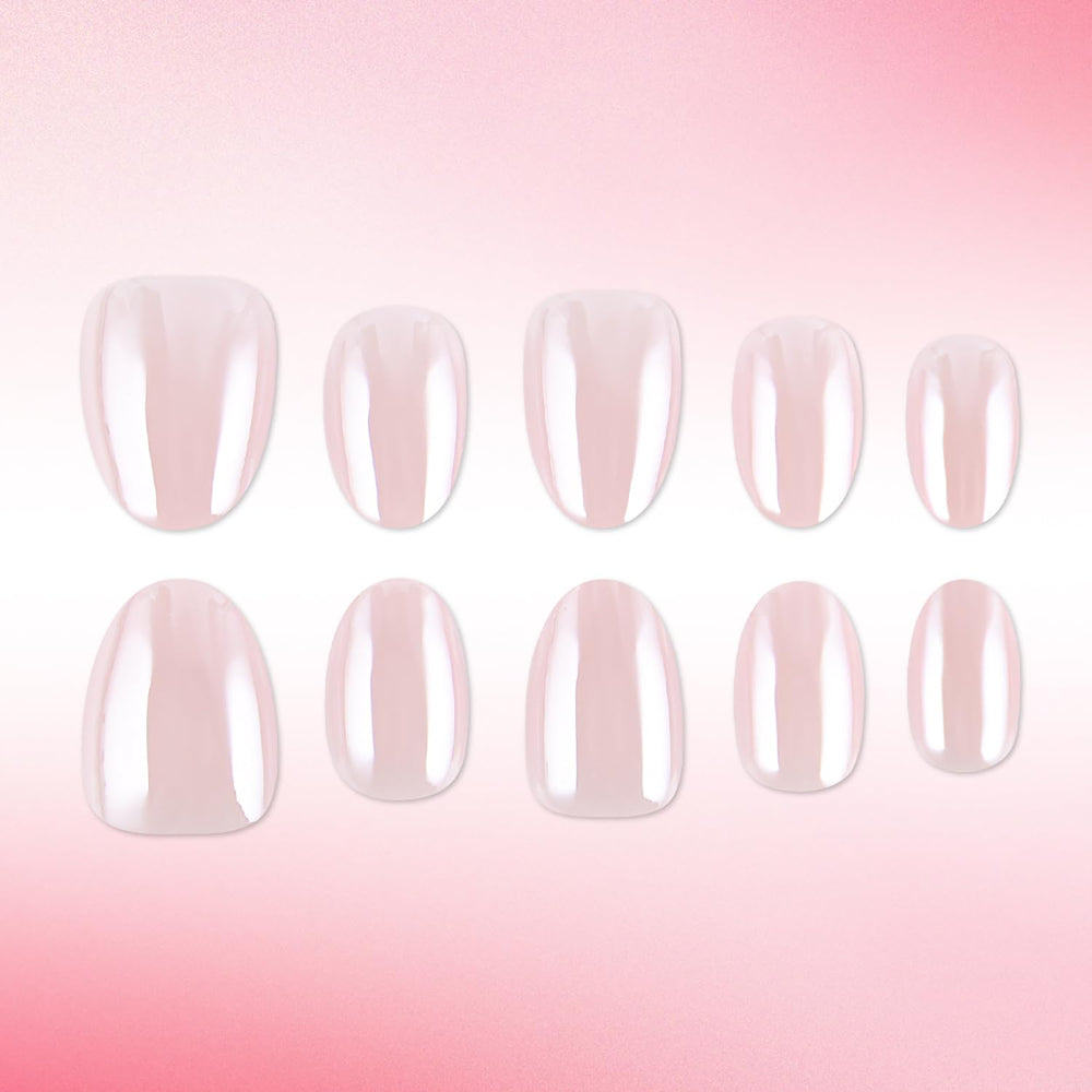 lukmexor tools and jelly tabs laid out for easy at-home manicure preparation