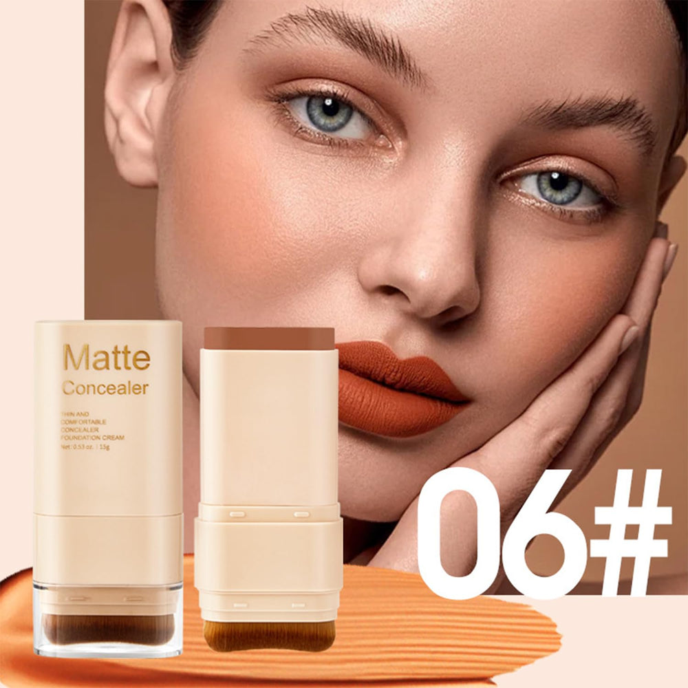 Lulesi dual-ended design closeup highlights brush and stick for fast application