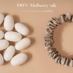 LULUSILK silk texture close-up highlighting smooth low-friction surface