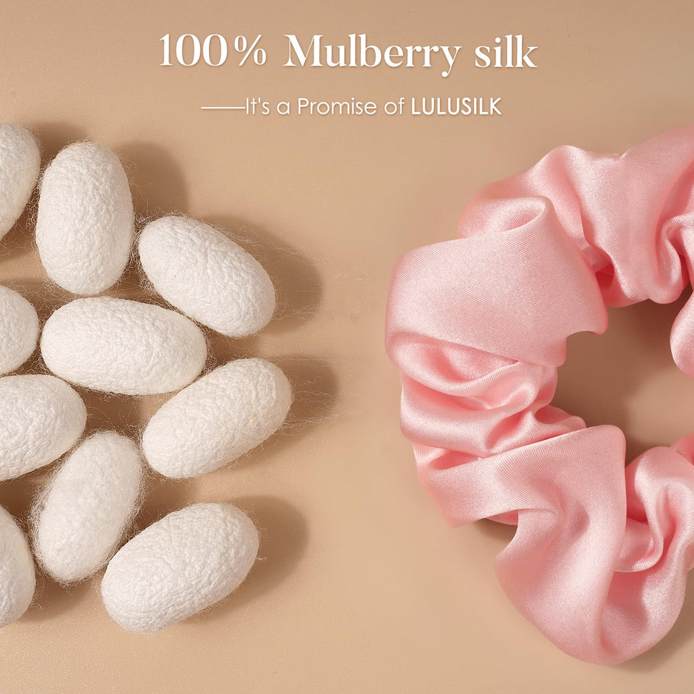 LULUSILK silk weave close-up highlighting smooth texture and reduced friction benefit