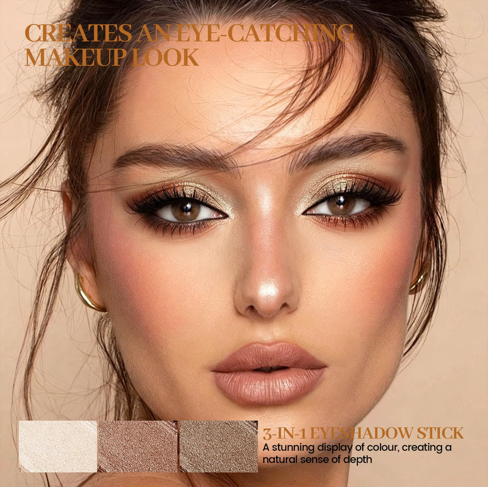 LuLuTone gradient tip close-up shows three shades for instant blend