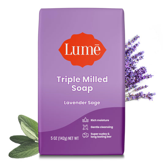 Lume Lavender Sage front packaging showing brand and benefits