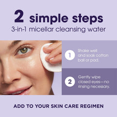 LUMIFY ingredient callout with hyaluronic acid and vitamin C, hydrates and brightens
