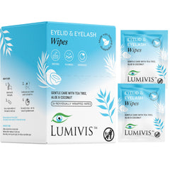 Lumivis front packaging showing brand and 36-count convenience and freshness