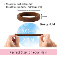 LuSeren blonde and brown color assortment blending with natural tones benefit subtle look