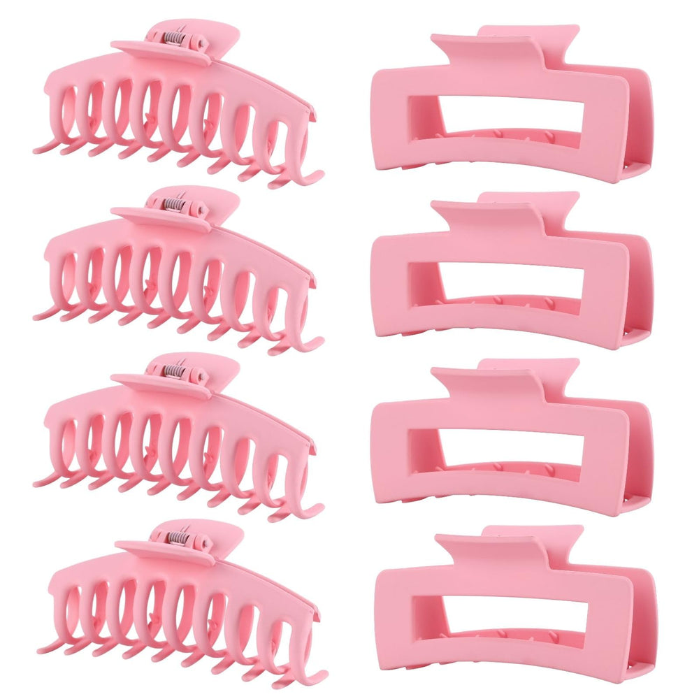 LuSeren front packaging showing pink clip set and neat gift box, stylish gift ready