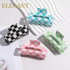 LuSeren clip securing a half-up hairstyle showing secure, stylish hold
