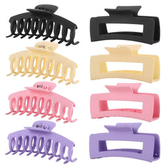 LuSeren purple beige and pink clips grouped to match multiple outfits