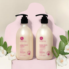 Luseta back label with ingredients and usage details for clarity