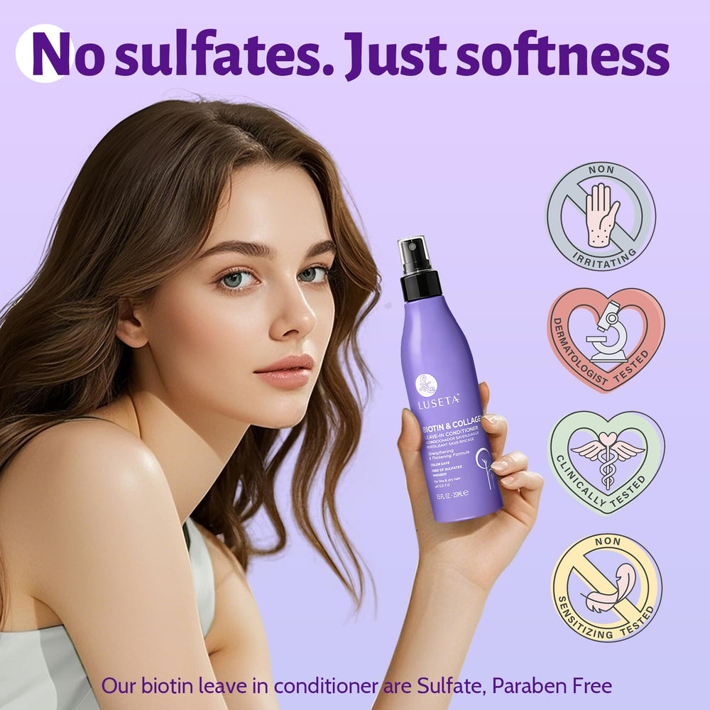 Luseta styled hair in lifestyle setting showing natural volume benefit
