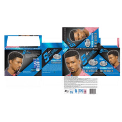 Luster's SCurl styled waves in lifestyle shot showing salon-quality finish