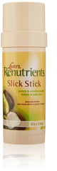 Luster's front packaging showing 2-ounce slick stick and brand logo for easy travel