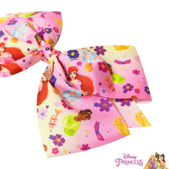 LUV HER bow worn in girl's hair demonstrating styling impact and visual appeal