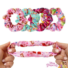 LUV HER fabric texture detail of scrunchie highlighting soft material and gentle hair protection