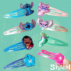 LUV HER eight colorful clips spread out showing mix-and-match styling options