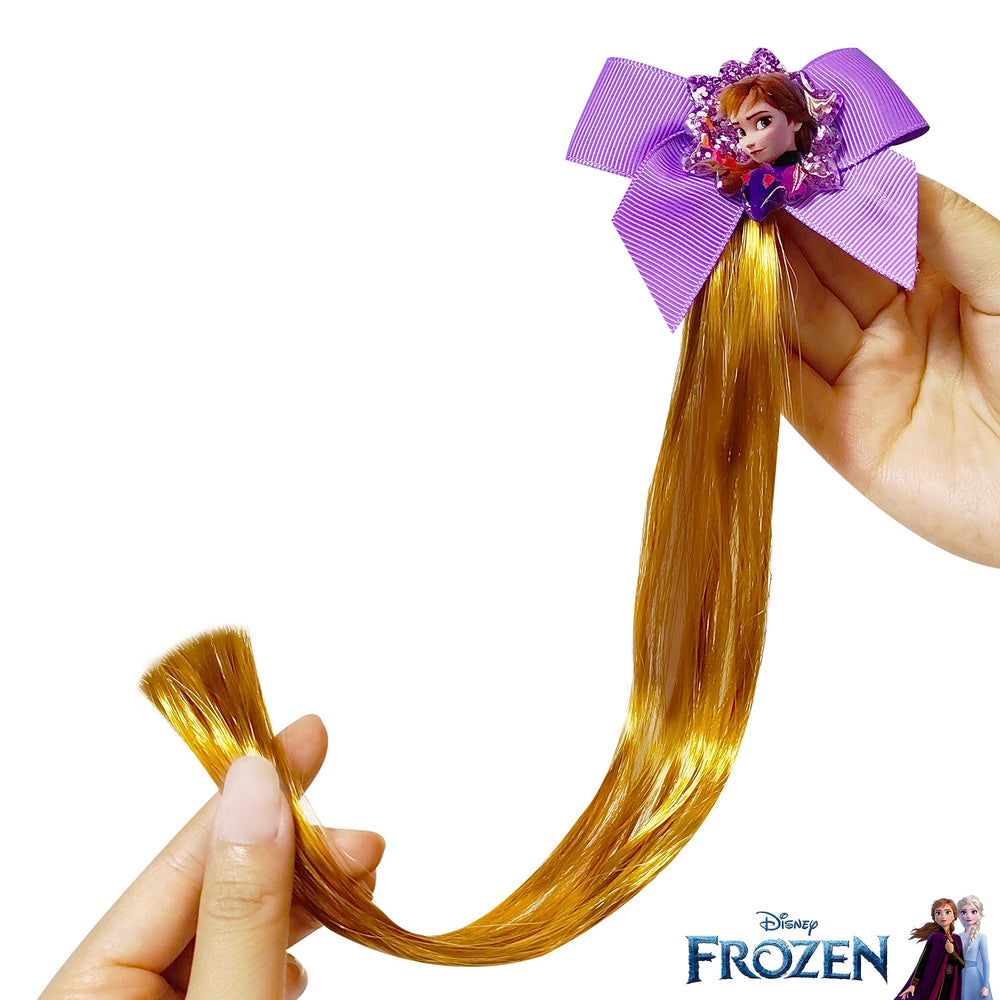 LUV HER Elsa braid detail showing tangle-free fibers and playful design