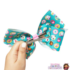 LUV HER alligator clip detail, secure grip for comfortable all-day hold