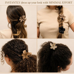 Luvearo clip in hand to show scale and comfortable medium size benefit