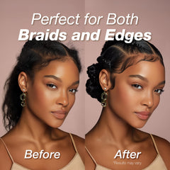 Lux Collection applying gel with brush for precise edge control