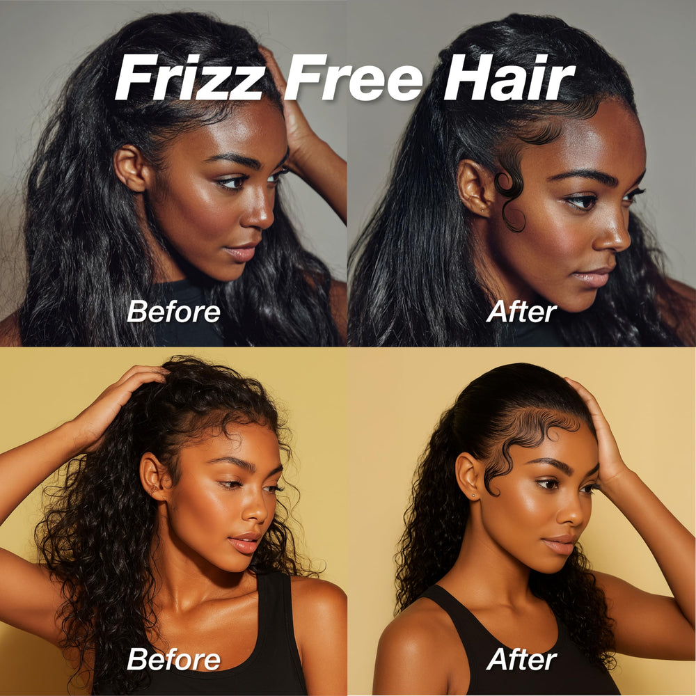Lux Collection application brush applying gel for precise, lasting edge control