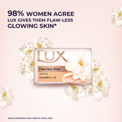 LUX label close-up showing ingredients and product weight