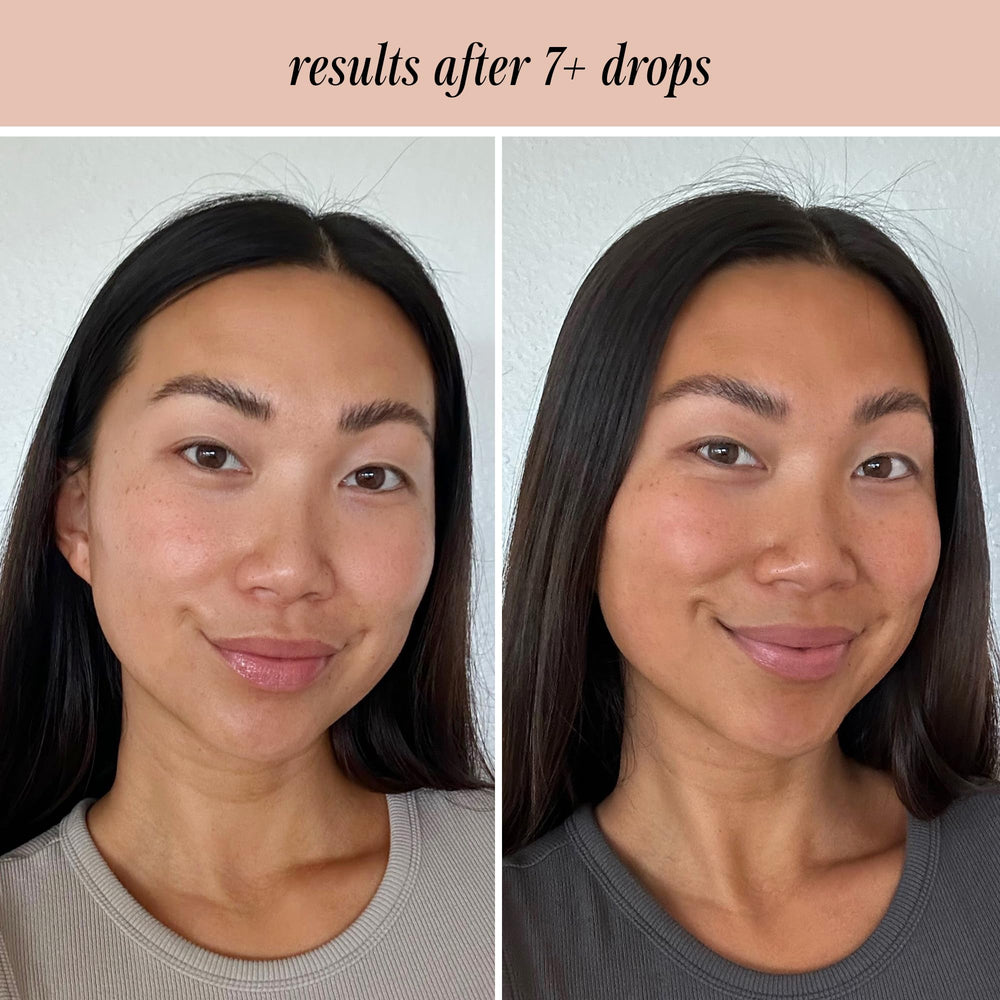 Lux Unfiltered product label highlighting clean, vegan formulation