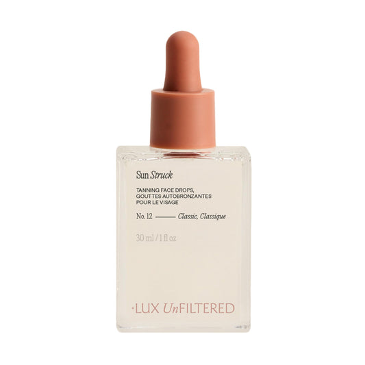 Lux Unfiltered front packaging showing bottle and label benefits