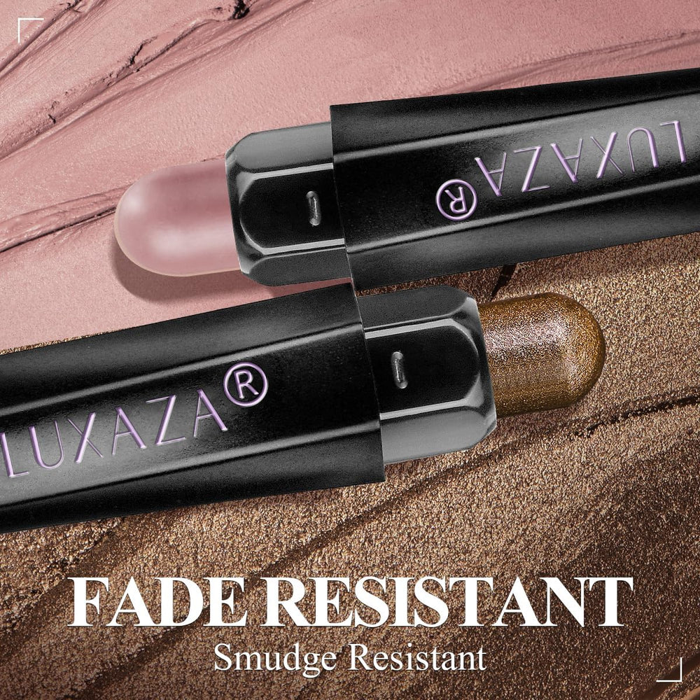 LUXAZA PRO built-in blending brush detail for seamless finish benefit
