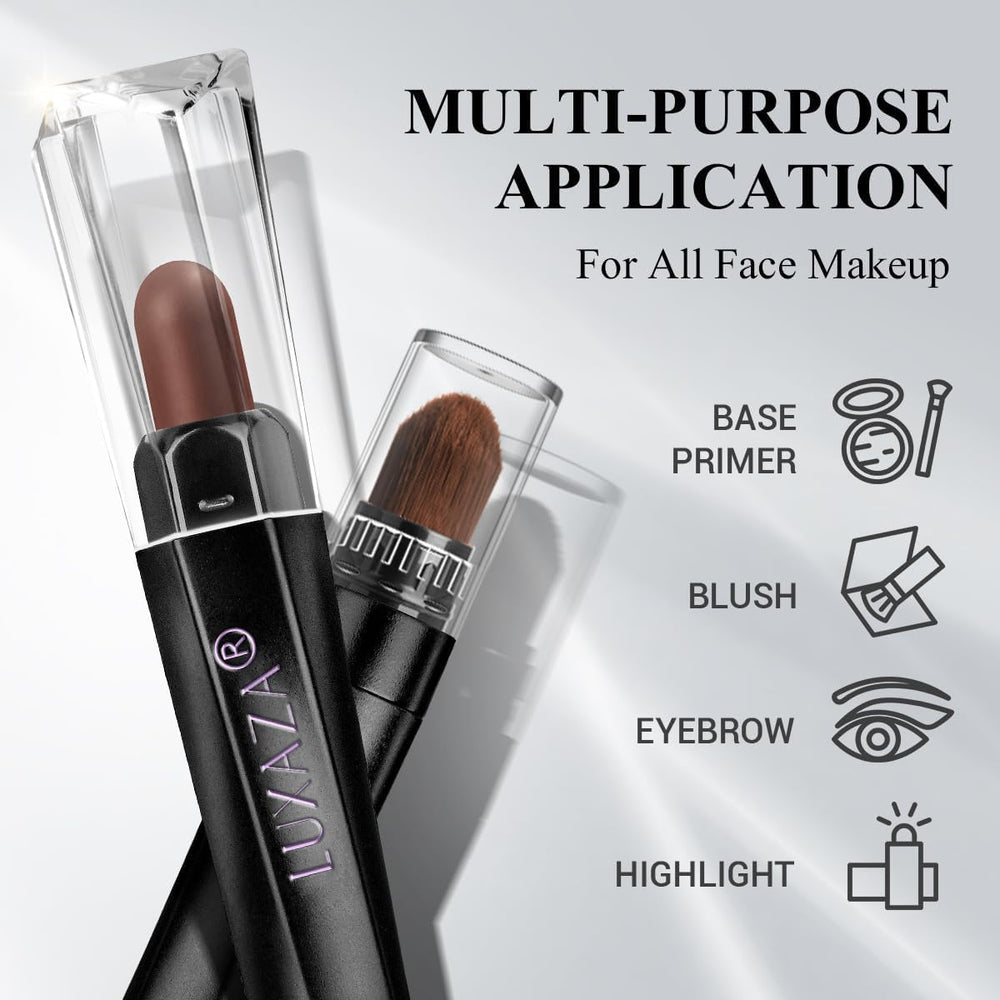 LUXAZA PRO finished smoky-eye look showing depth and blendability