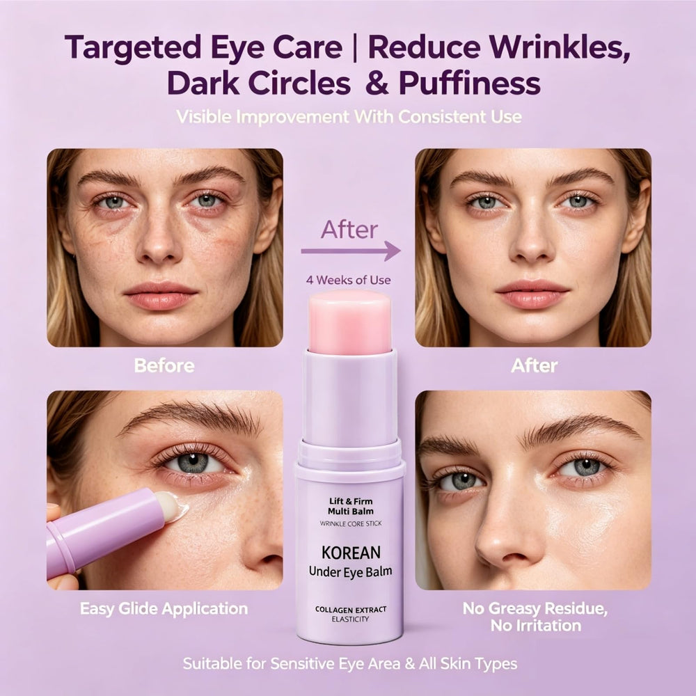 Luxe Korean Balm size in hand for scale and easy portability