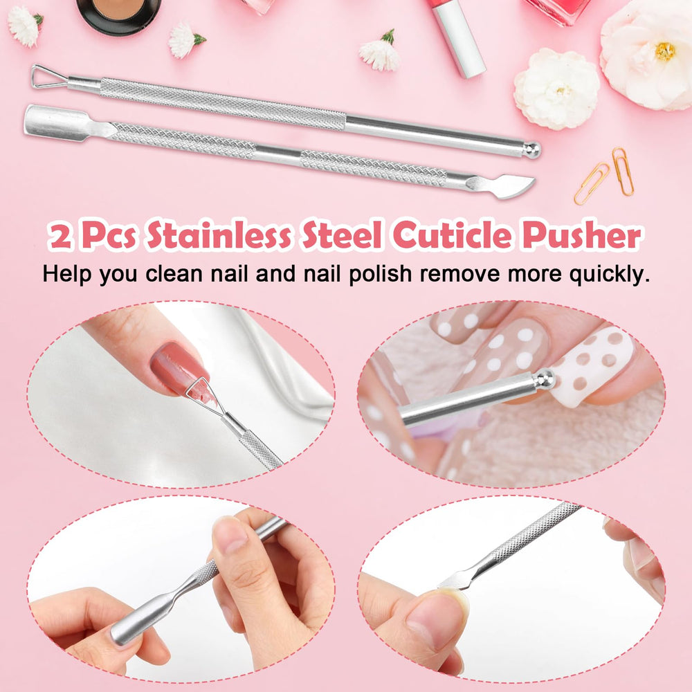 Luxiv wipe in use removing nail polish and reducing fibers