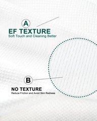 LUXU towel used for gentle baby face cleaning, safe for delicate skin