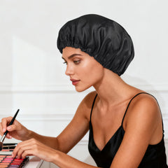 Luyfrsuu packaged bonnet presented as a gift with elegant look and practical hair care
