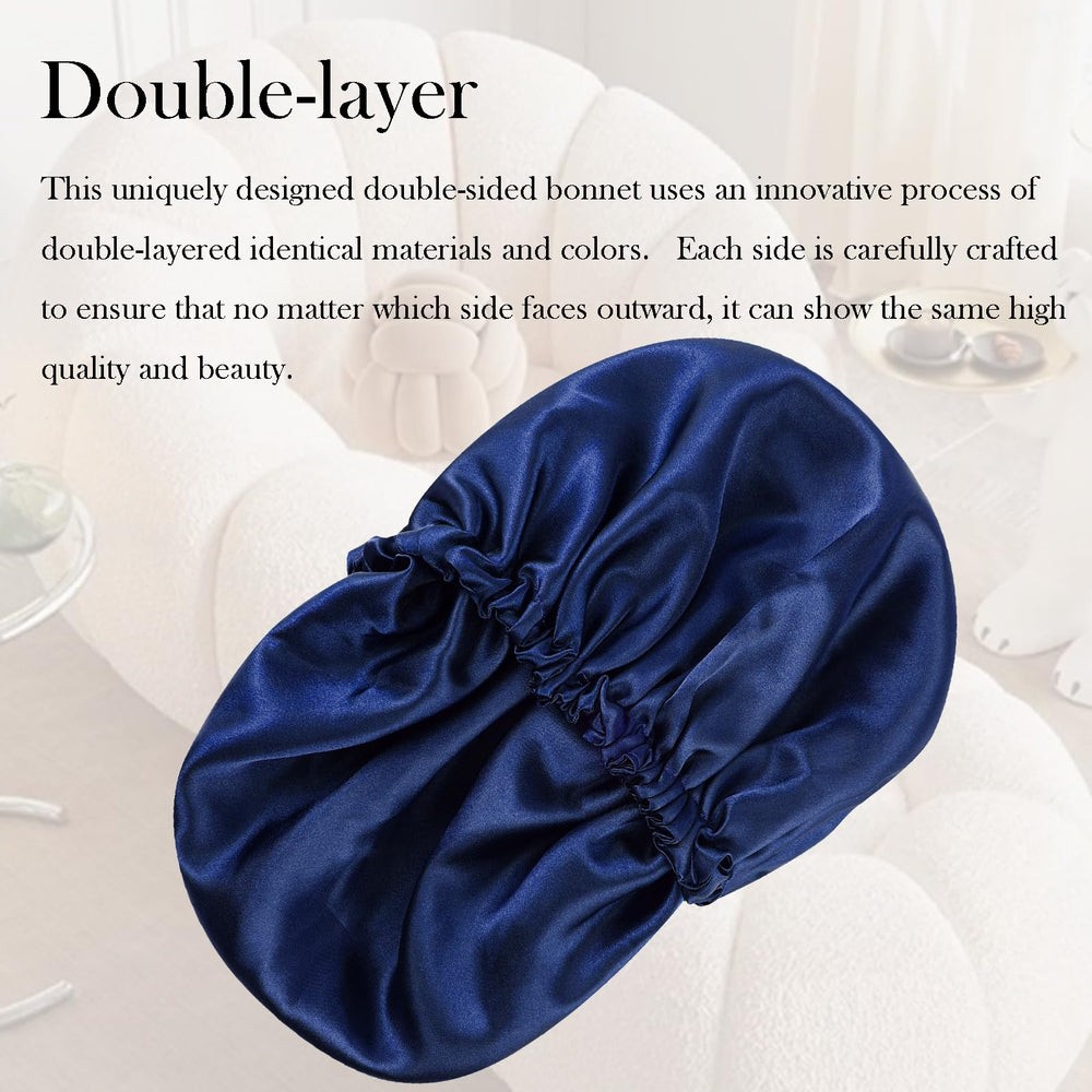 Reversible Luyfrsuu bonnet side-by-side showing identical finish and durability