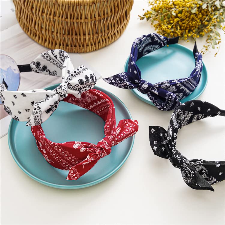 Lvyeer headband worn with ponytail showing decorative bow and effortless styling benefit