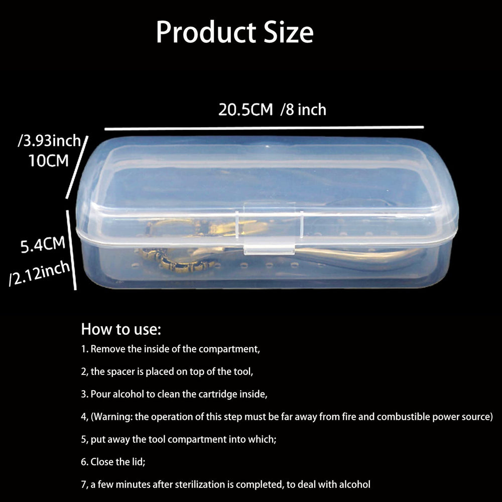 LXIANGN sterilizer box open tray detail illustrating lift-up removal benefit