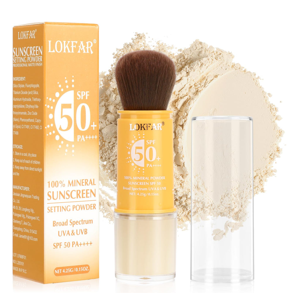 LYBHDAFA front packaging showing translucent shade and matte finish benefit
