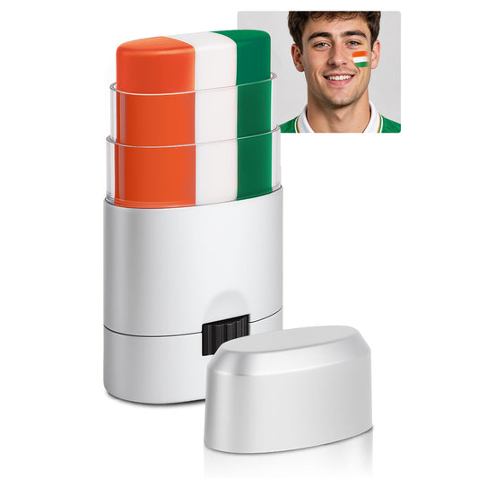LYBHDAFA front view showing Ireland green white orange stripes for bold fan identity